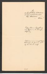 k.k. naturhistorisches Hofmuseum, Intendanzakten 1885-1896 (Hauer), Aktenzahl Z.683/1889, Seite 4